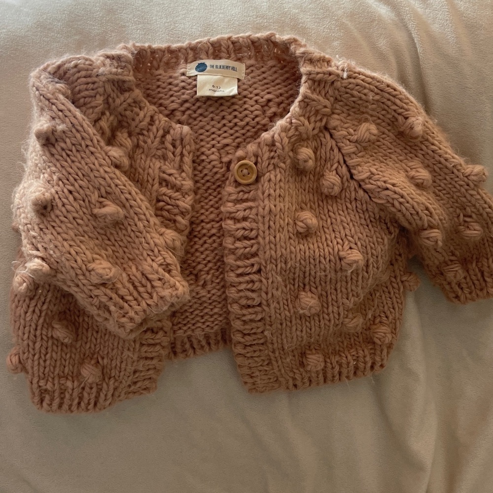 Boutique Chunky Popcorn Cardigan